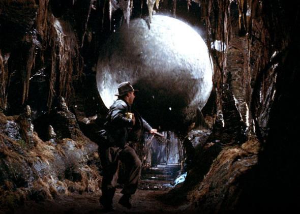 Behind Raiders of the Lost Arks boulder scene Cinefix goes behind the  scenes of Spielbergs Indiana Jones set piece VIDEO