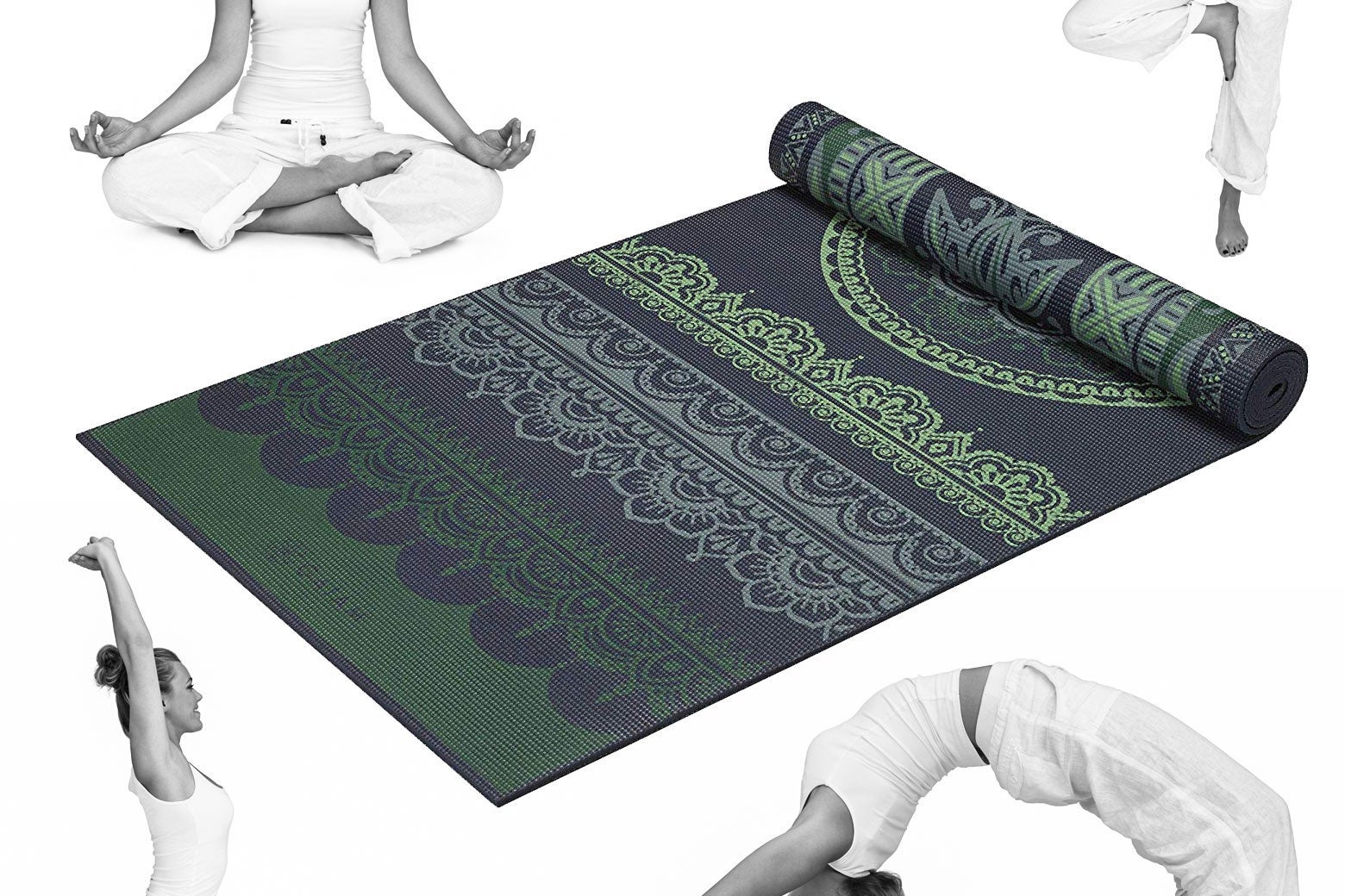 Gaiam reversible yoga mat is now on sale.