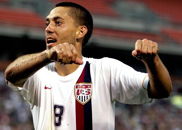 With fingers to the sky after scoring, Team USA's World Cup hero pays  tribute to his sister and friend who each died tragically: Clint Dempsey's  secret heartbreak revealed