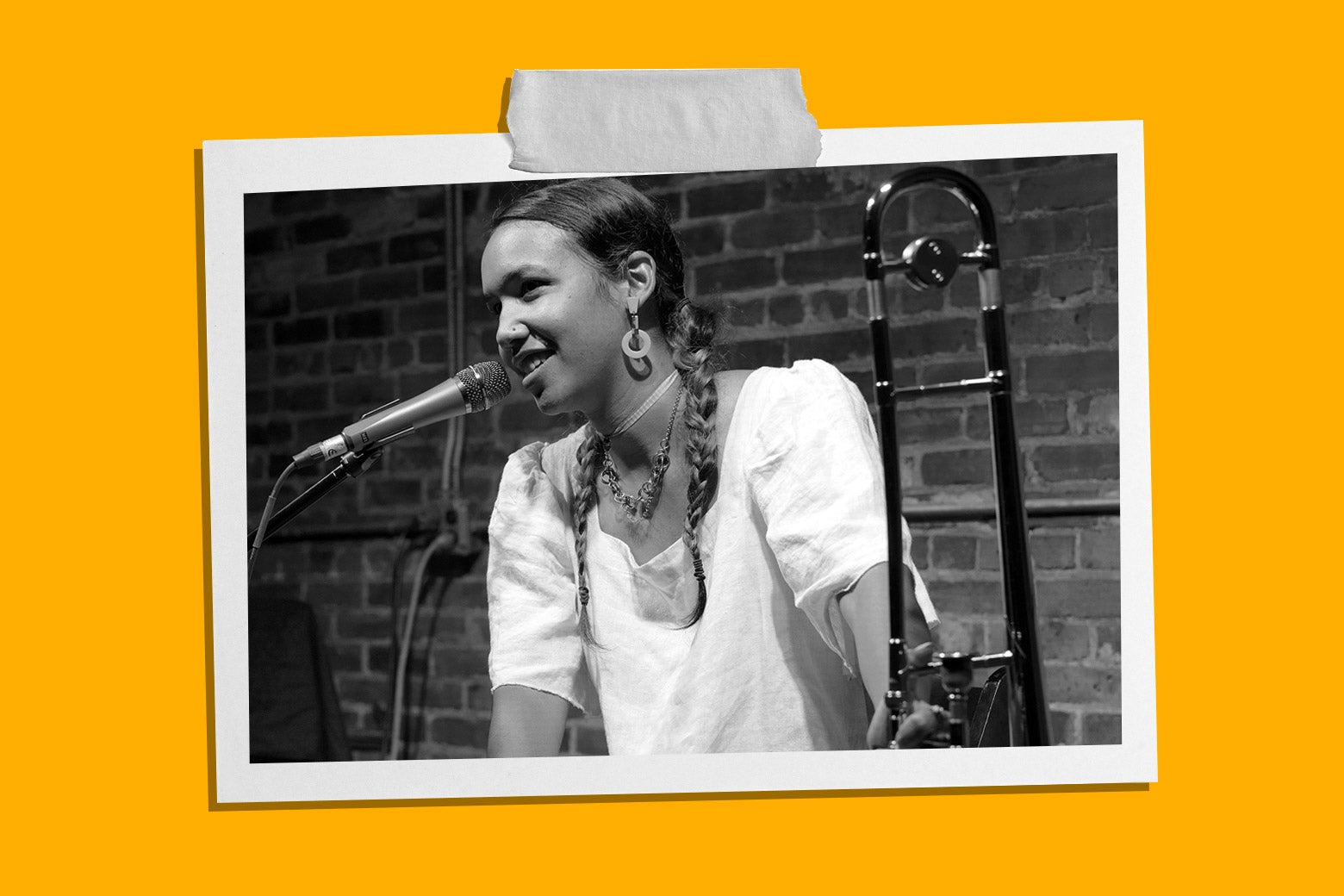 How Harry Styles&rsquo; Trombonist Deals With Gigantic Crowds