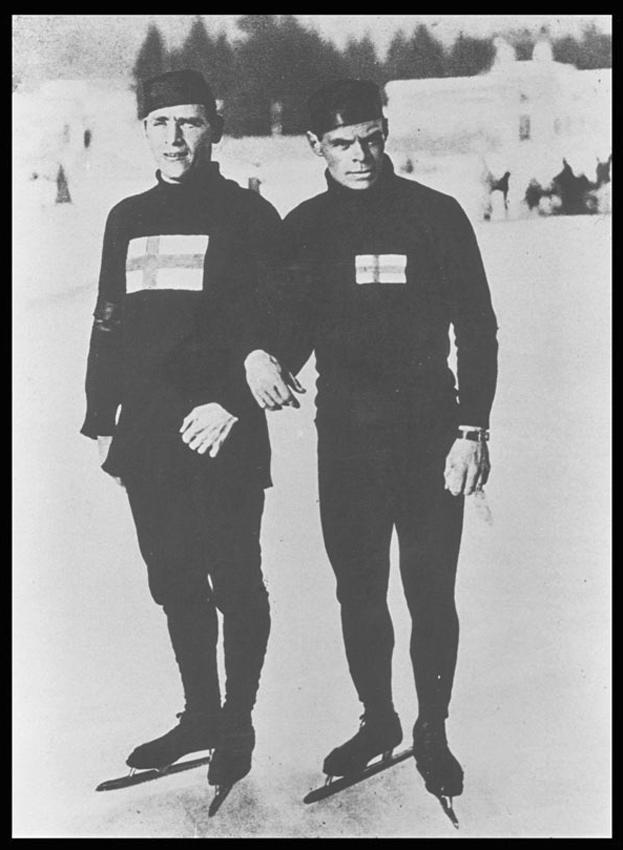 Julius Skutnabb and Clas Thunberg