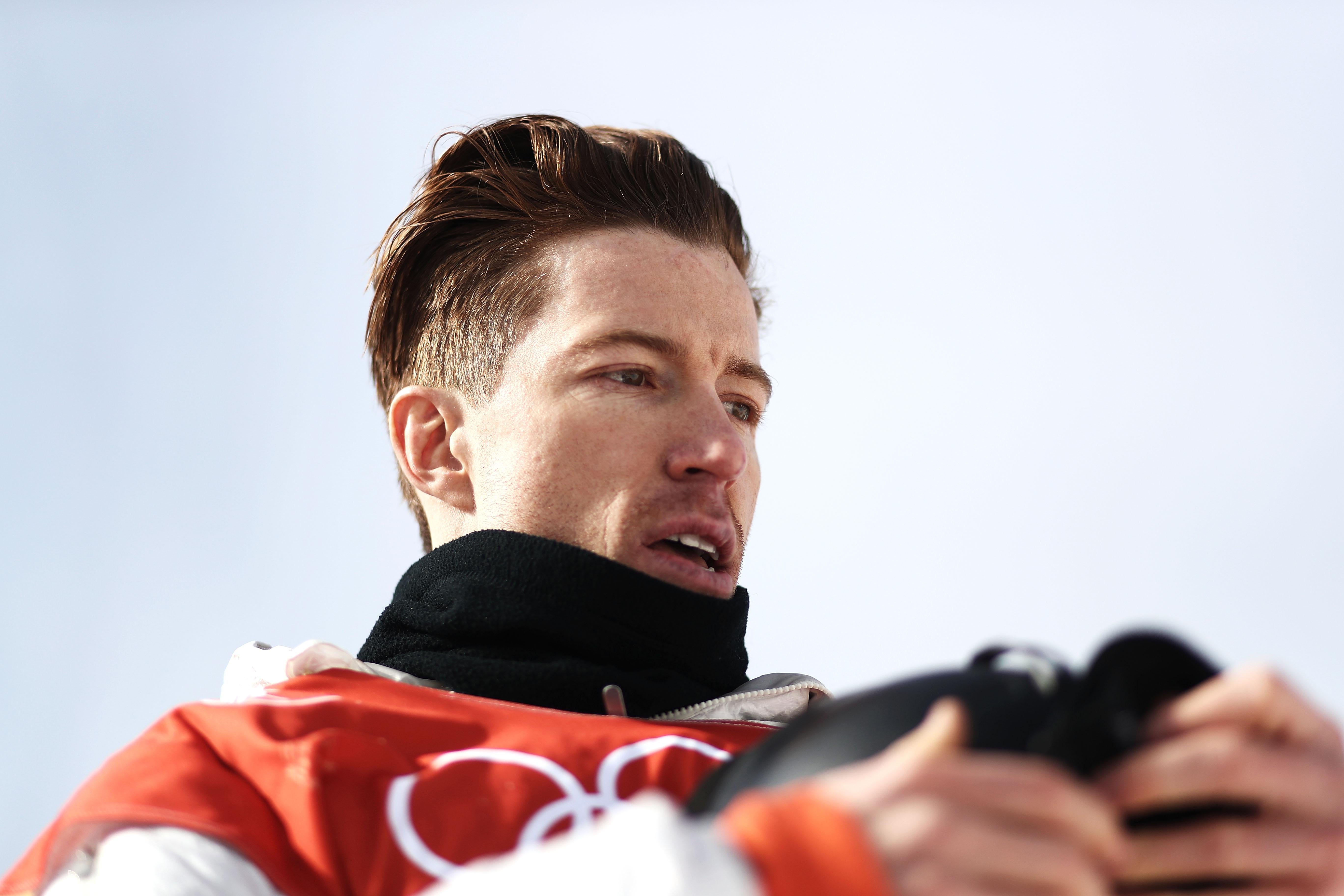 PYEONGCHANG-GUN, SOUTH KOREA - FEBRUARY 13:  Shaun White of the United States reacts after his run during the Snowboard Men's Halfpipe Qualification on day four of the PyeongChang 2018 Winter Olympic Games at Phoenix Snow Park on February 13, 2018 in Pyeongchang-gun, South Korea.  (Photo by Ryan Pierse/Getty Images)