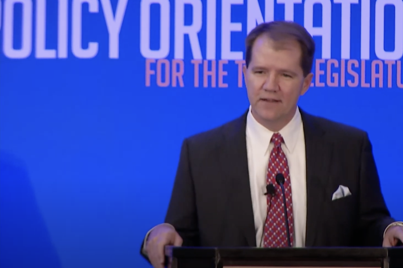 Judge Don Willett speaks to the Texas Public Policy Foundation.