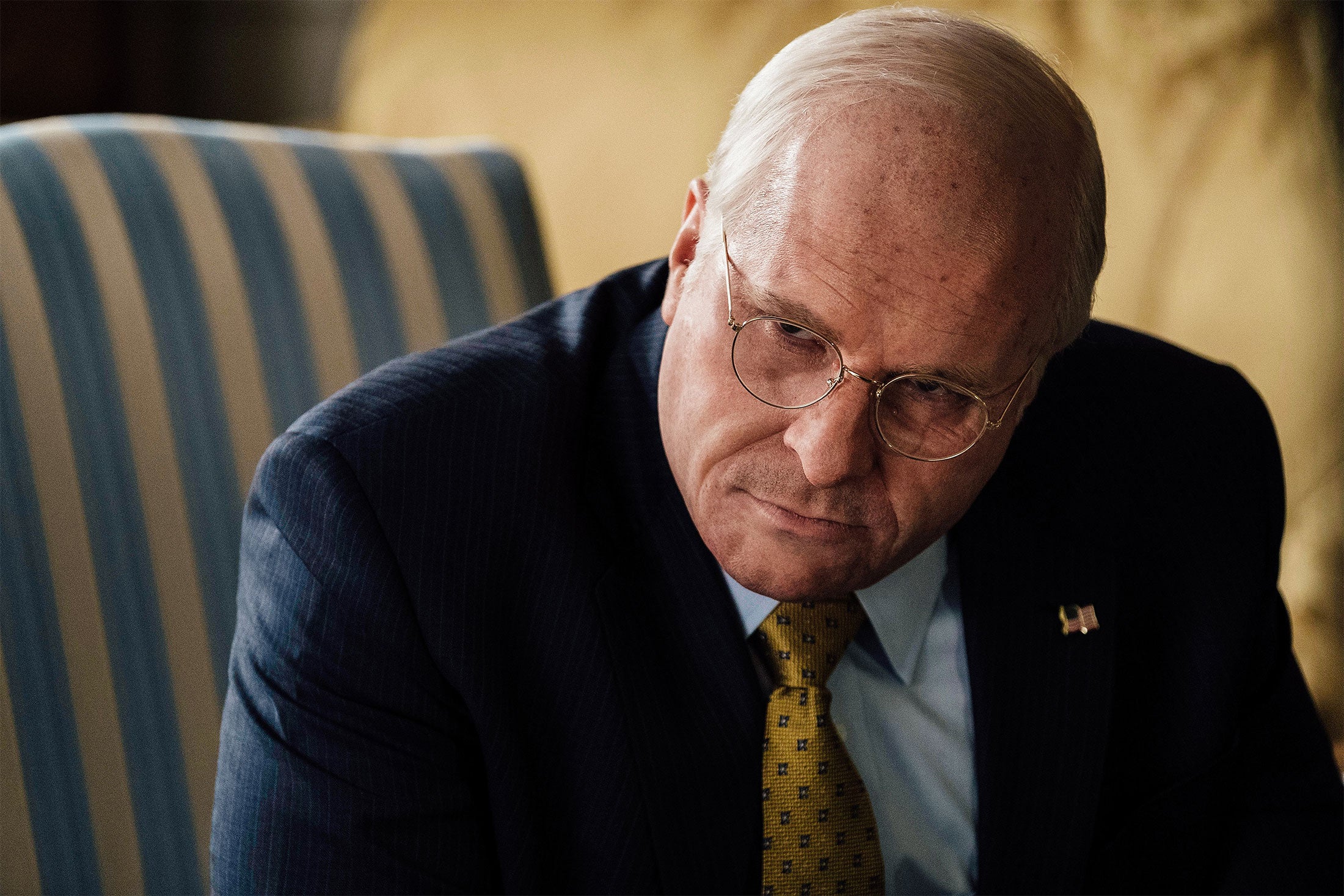 Christian Bale as Dick Cheney.
