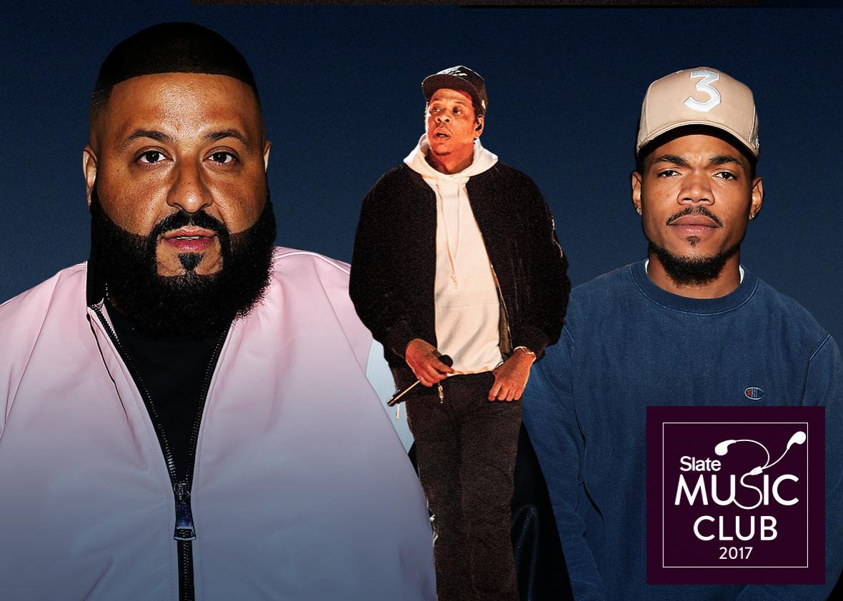 DJ Khaled, Jay Z, and Chance the Rapper