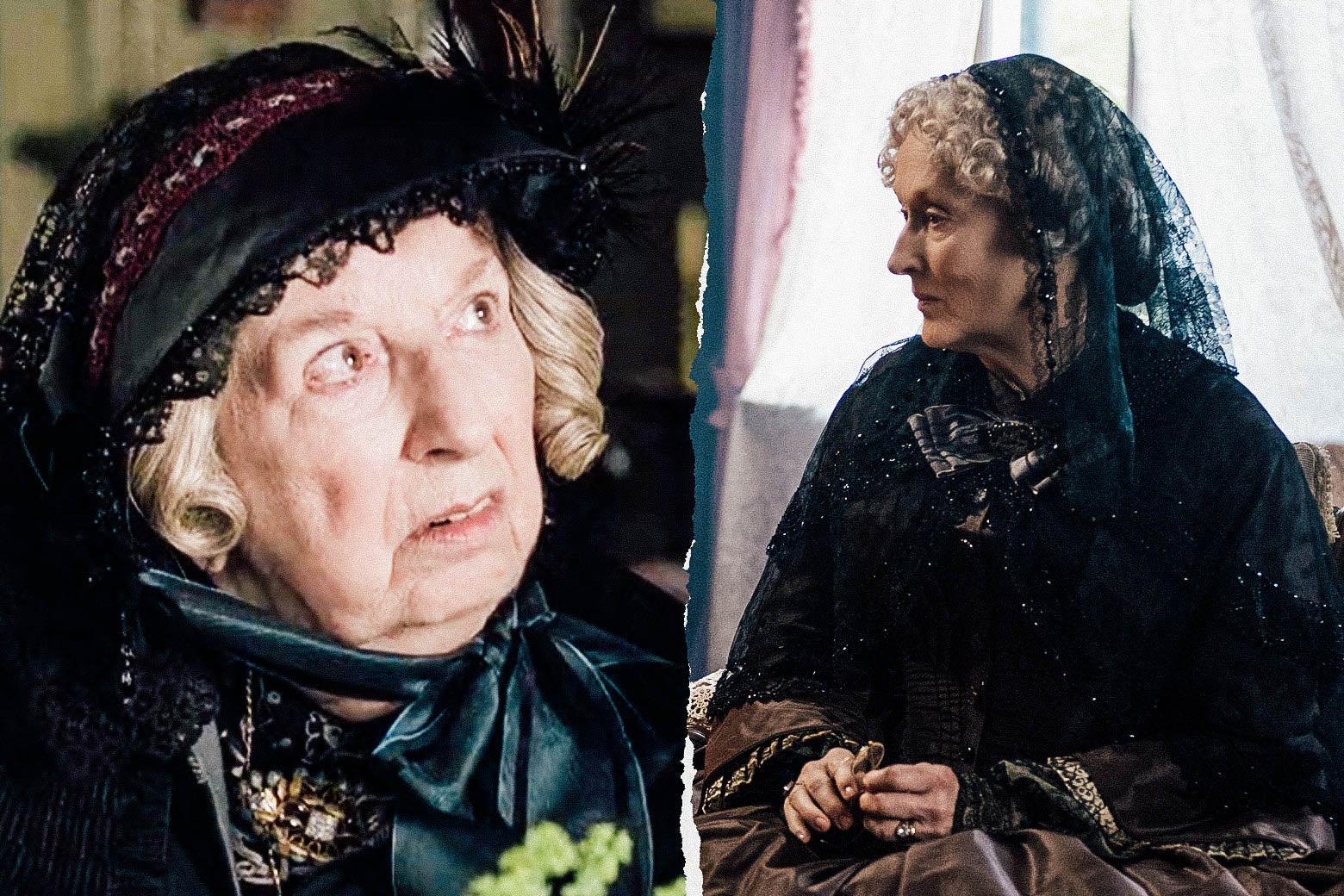 Mary Wickes and Meryl Streep