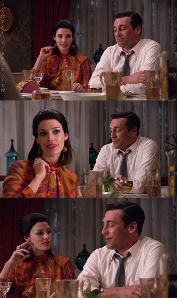 Stills from Mad Men. 