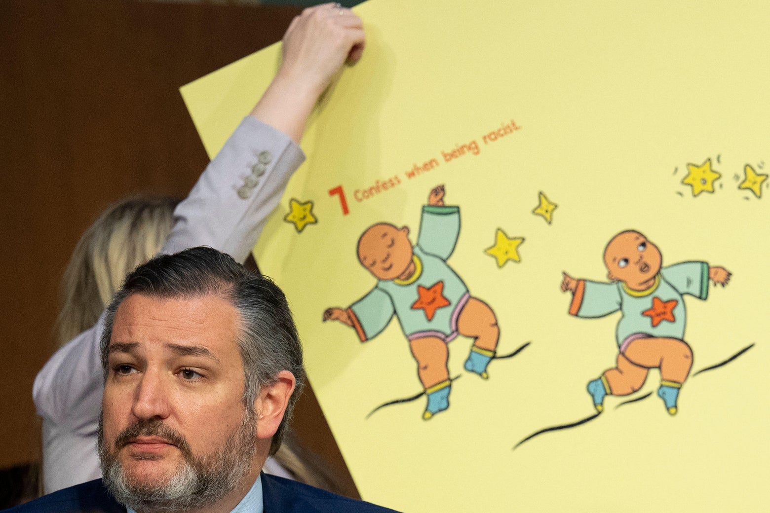 Ted Cruz had important questions about racist babies for Ketanji Brown  Jackson.