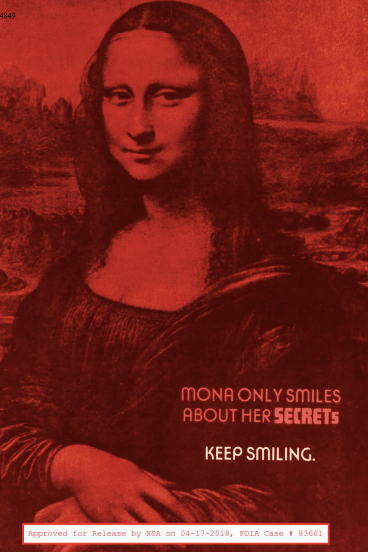 Mona Lisa NSA poster