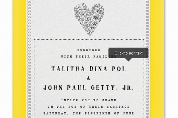 Online rsvp on sale wedding invitation