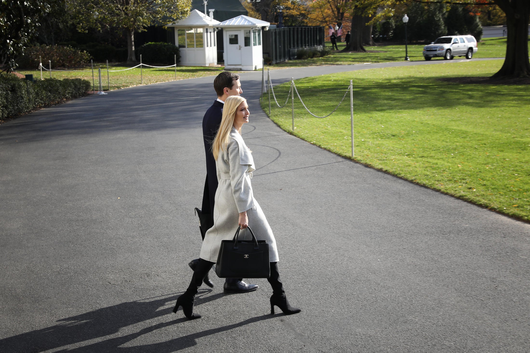 Ivanka Trump and Jared Kushner walked out of director Adam McKay’s Vice.