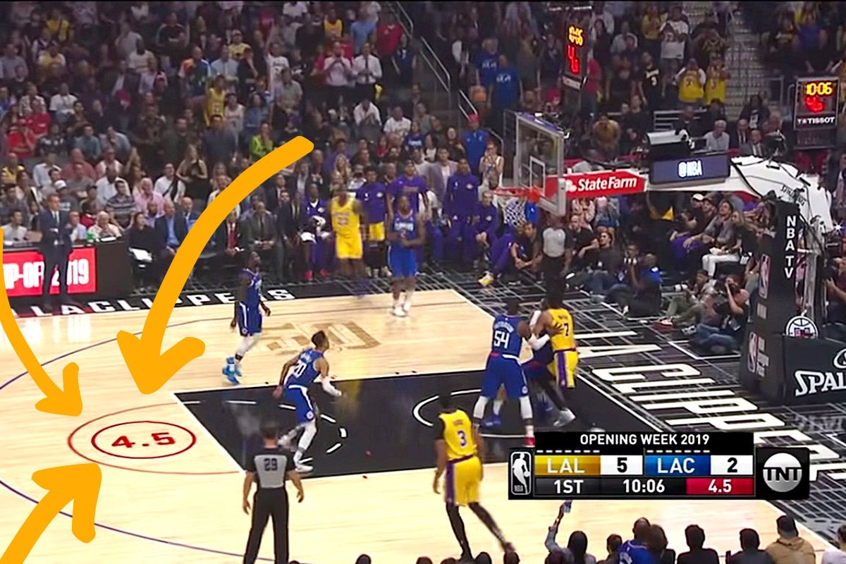 TNTs NBA on-court shot clock is an abomination.