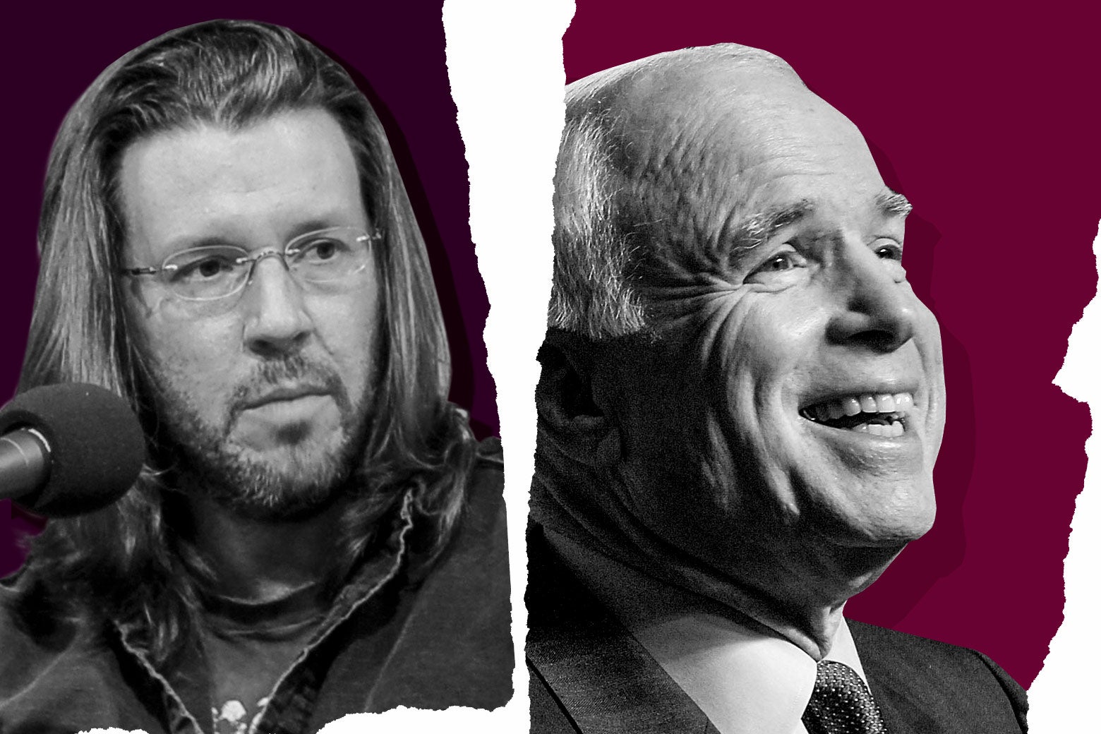 David Foster Wallace and John McCain.