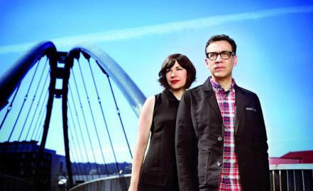 Fred Armisen and Carrie Brownstein.