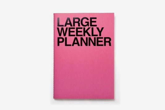 JStory Large Personal Wide Spaces Weekly Planner.