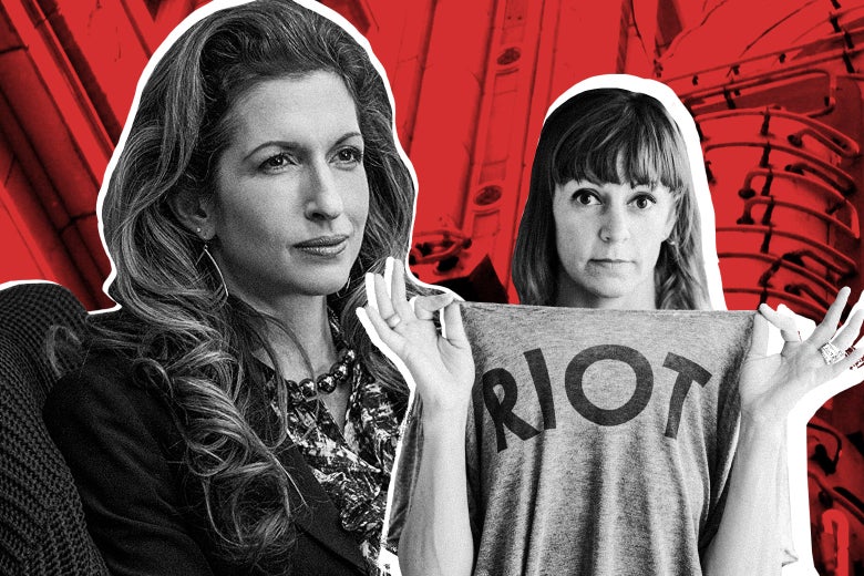 Adrienne Truscott and Alysia Reiner talk about rape jokes, Orange Is the New Black, and the Women’s March.