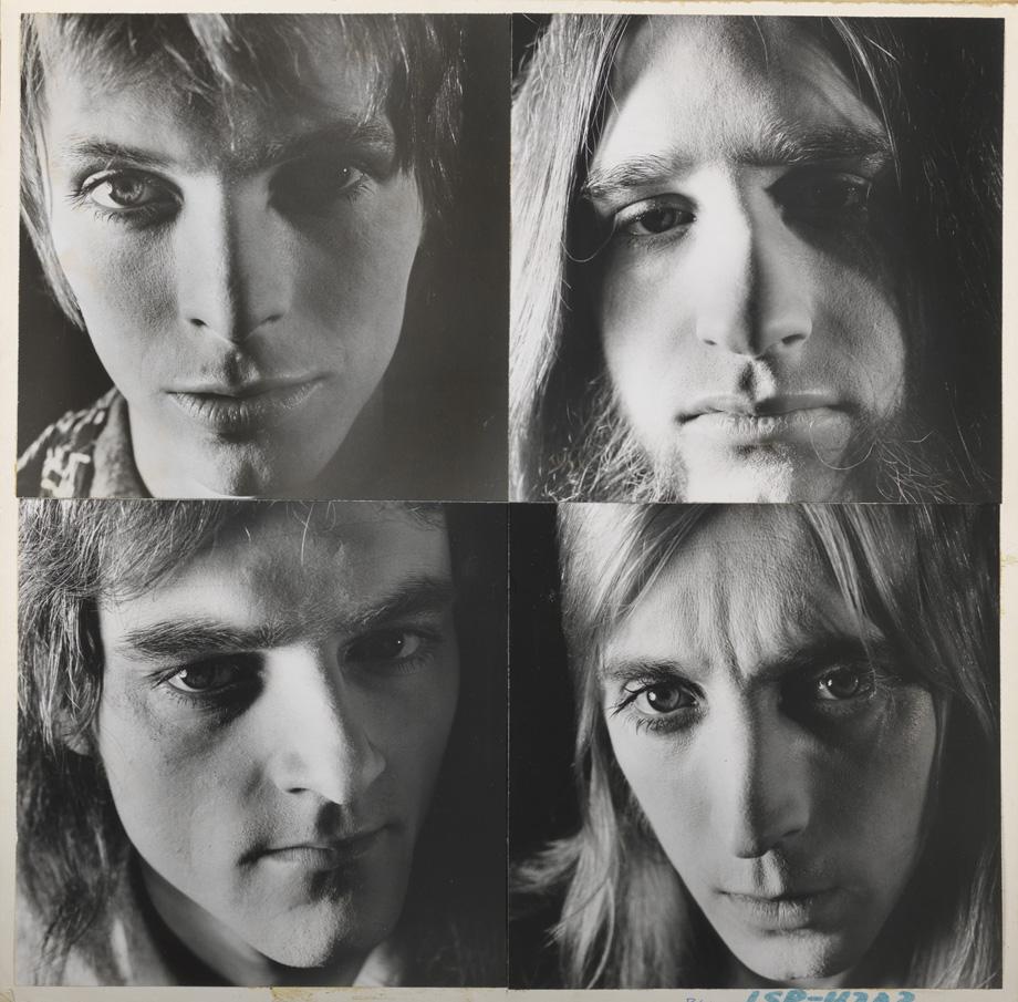 David Bowie and the Spiders from Mars, 1972.