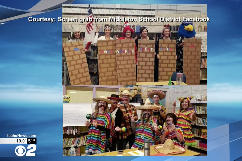 School district in Idaho apologizes after teachers dress up as border