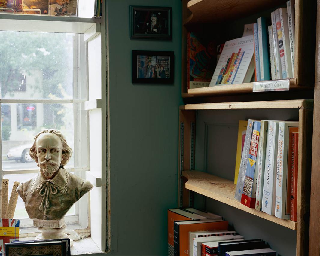 The King's English Bookshop, Salt Lake City, Utah. We’ve never adopted the “one of everything” philosophy at The King’s English, instead preferring to engage knowledgeable booksellers and to pick and choose titles carefully, hoping to excite curiosity, fire imaginations, scratch some itch readers didn’t even know they had," Betsy Burton, owner.