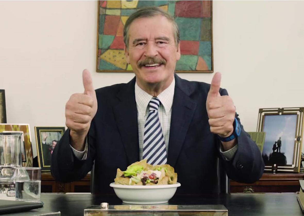 Watch Former Mexican President Vicente Fox Roast Donald Trump
