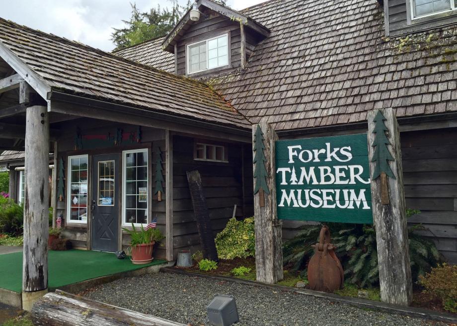 The Forks Timber Museum in Forks, Washington, offers a historical
