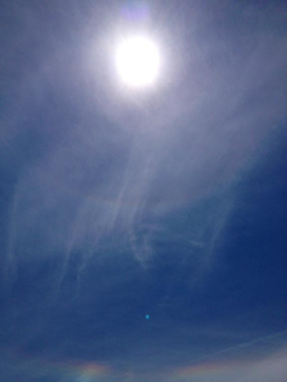 22° halo and circumhorizon arc