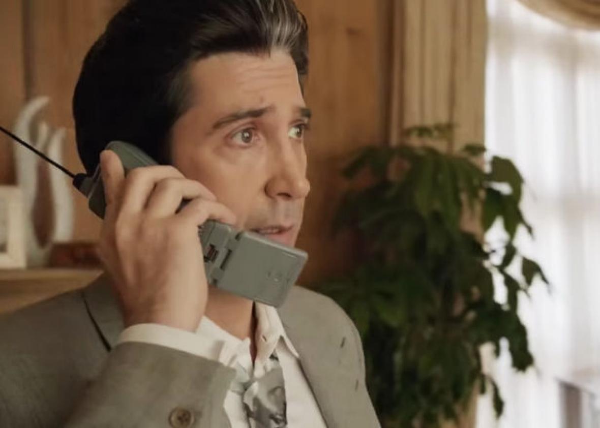 David Schwimmer says “Juice” over and over, the People v. OJ Simpson