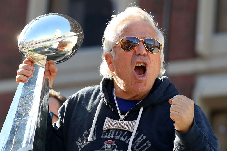 Robert Kraft Charged With Soliciting In Florida Prostitution Sting