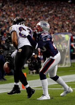 Wind and rain wreaked havoc on the end of Patriots-Ravens