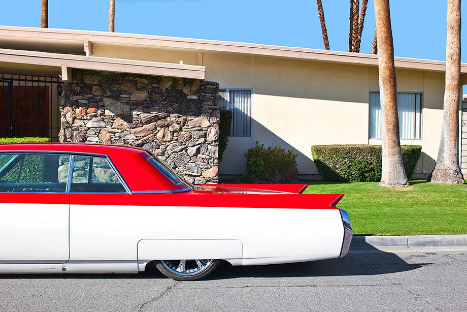 Red and White Classic Ride from Palm Springs, 2011