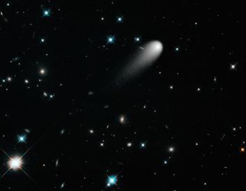 Hubble view of ISON