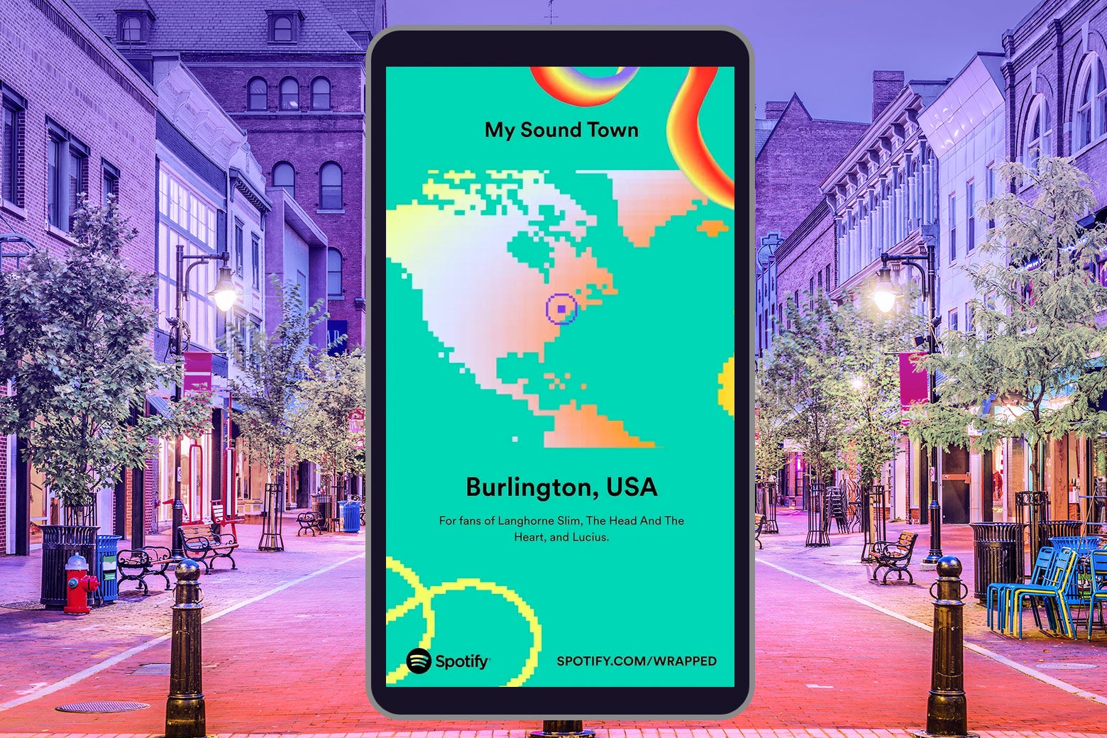 Confused Why Your Spotify Wrapped Sound Town Is Burlington, Vermont? So Are the People of Burlington.