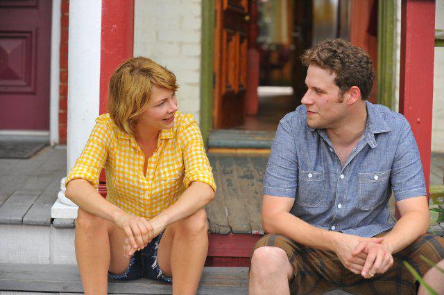 Still of Michelle Williams and Seth Rogen in Take This Waltz