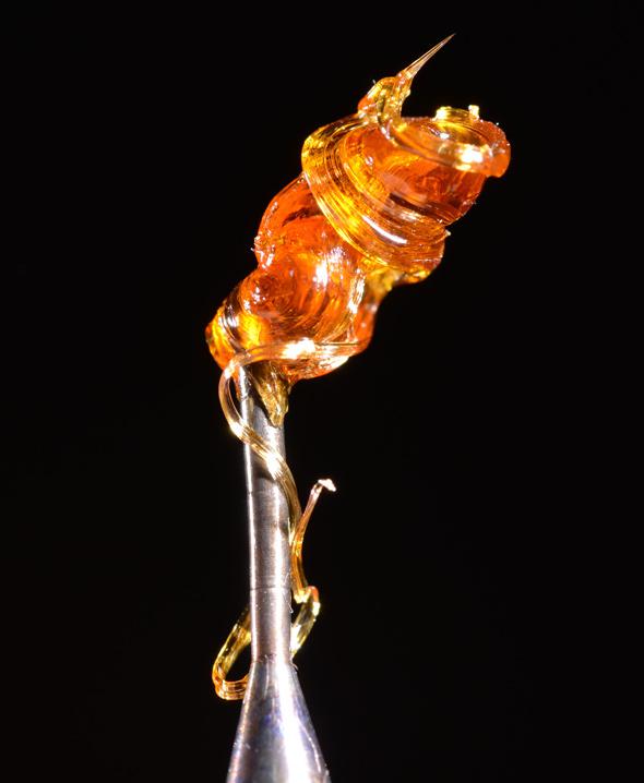 Mars OG ISO dab, this is an isopropyl alcohol extraction made by Pink House Labs in Denver, CO.