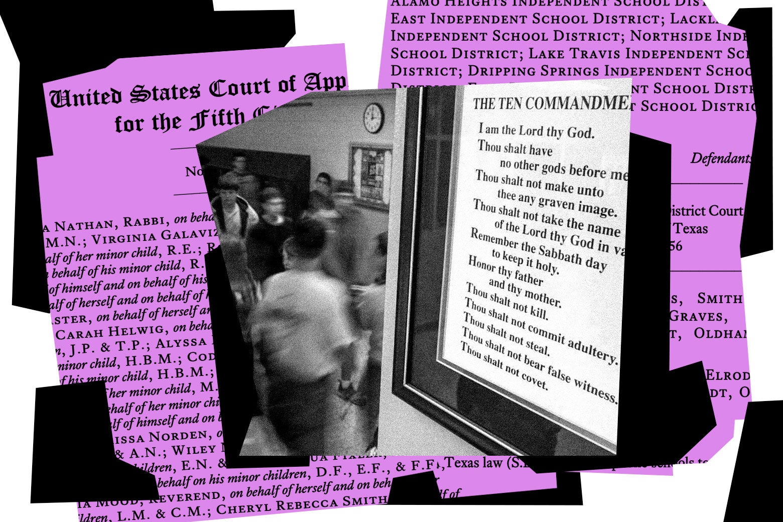 A Far-Right Court Allowed the Ten Commandments in Every Texas Classroom—in Direct Defiance of SCOTUS