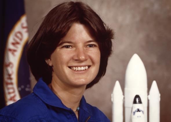 Sally Ride in 1983