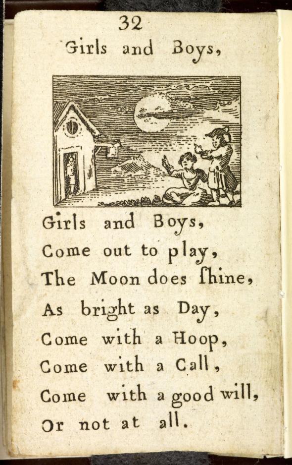 Some of the oldest surviving published nursery rhymes are scatological