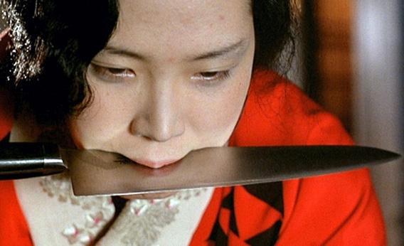 Eiko Matsuda in "The Realm of The Senses".