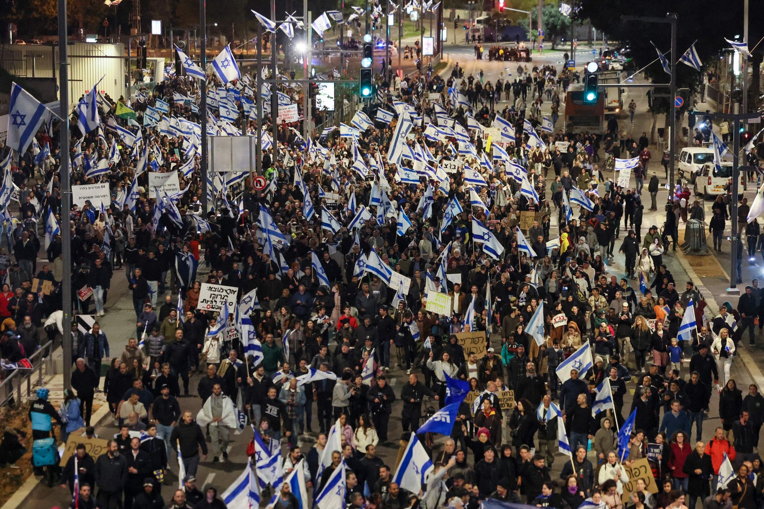 200,000 Israelis Stared Down Benjamin Netanyahu and He Blinked