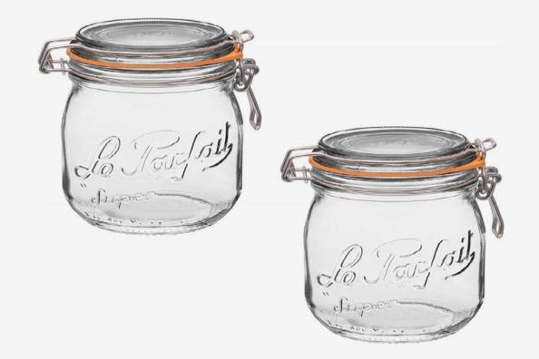 Le Parfait French Glass Canning Jar.