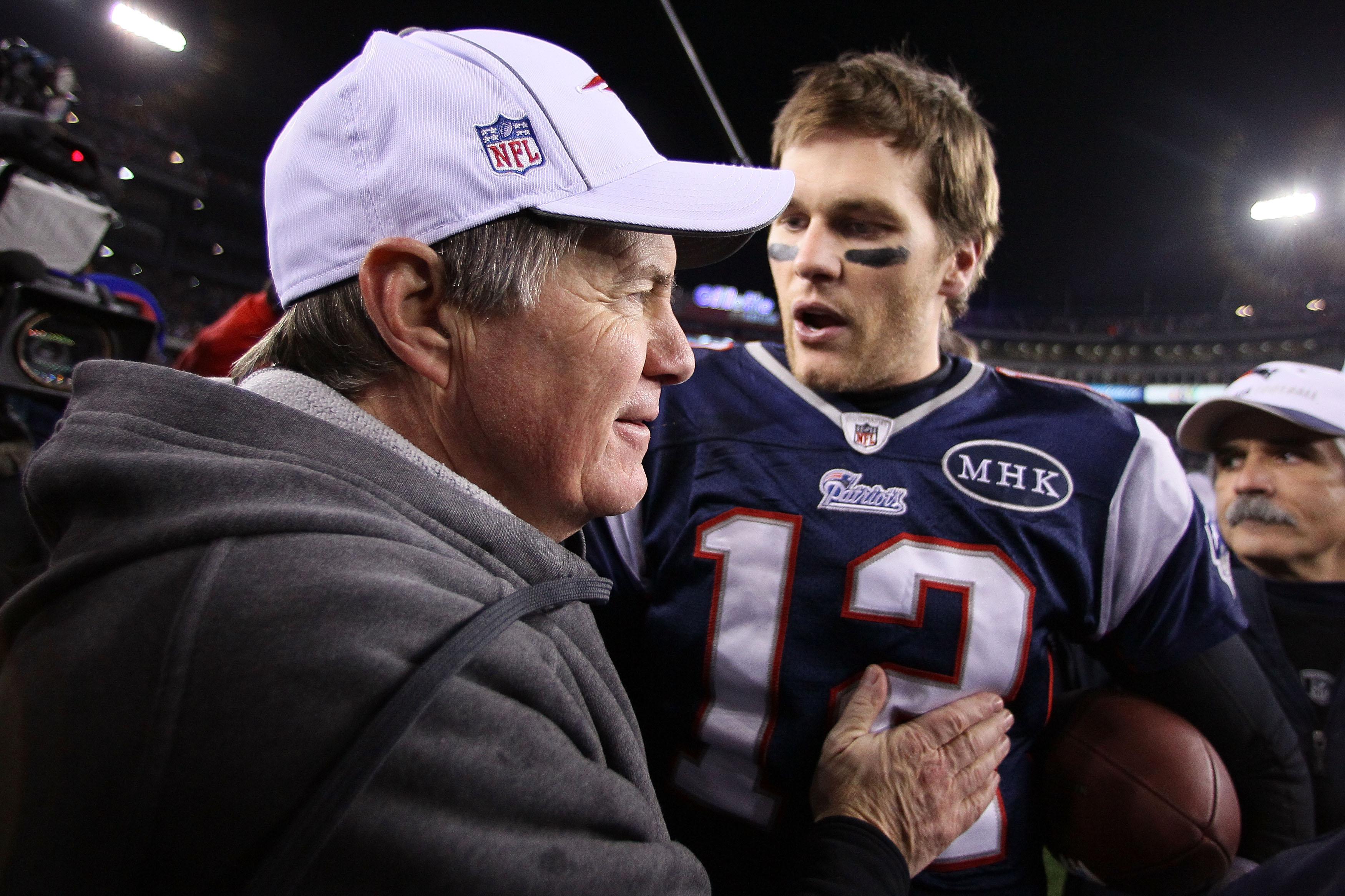 Bill Belichick and Tom Brady