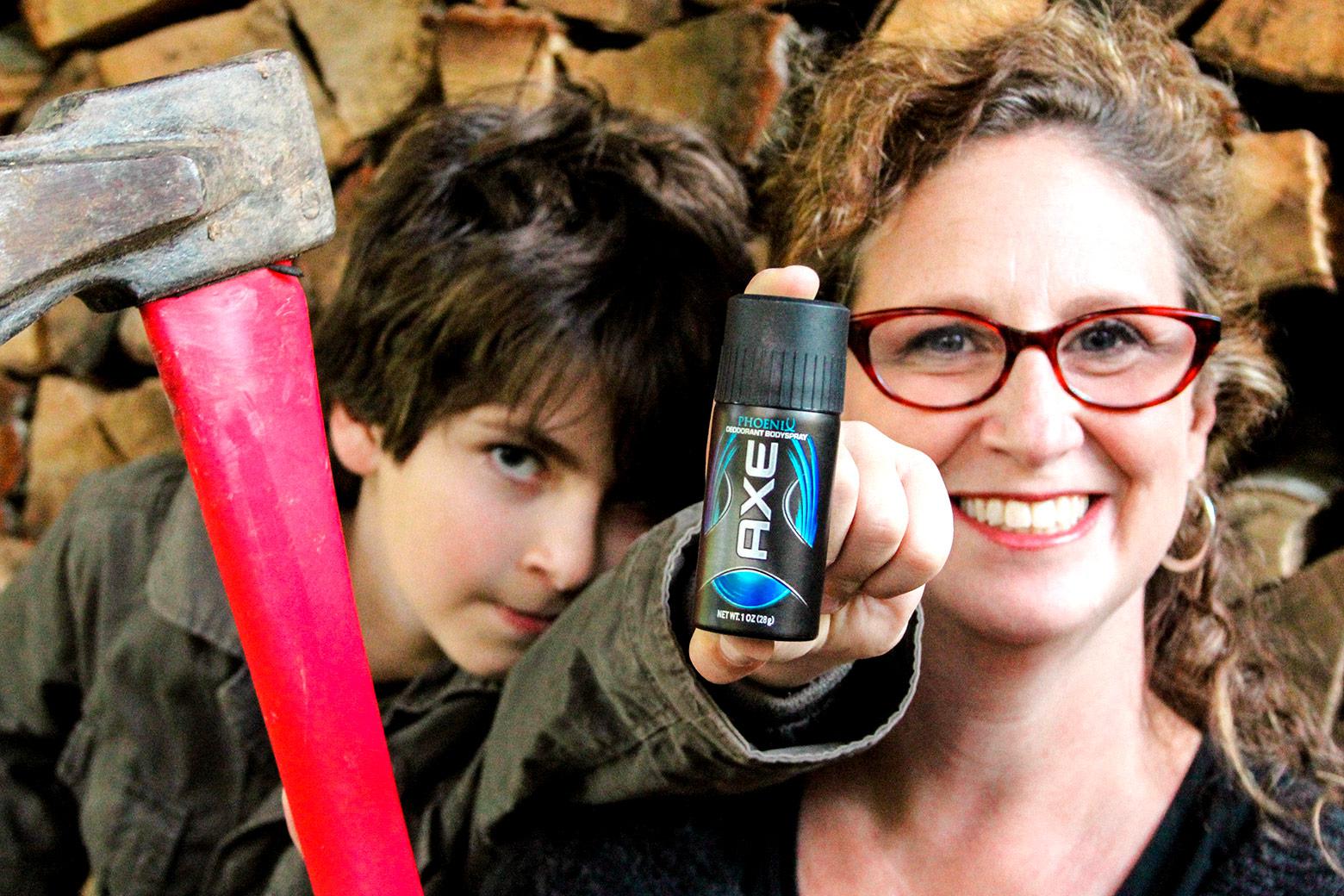 Axe Men s Body Spray What Happens When A Woman Wears It For A Week 