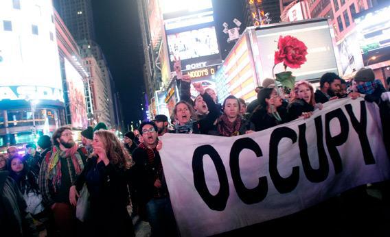 Occupy Wall Street activists.