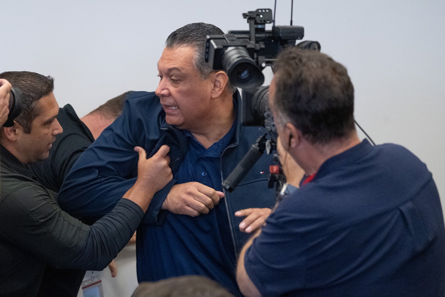 U.S. Senator Thrown Down, Handcuffed as DHS Secretary Announces "Liberation" of California