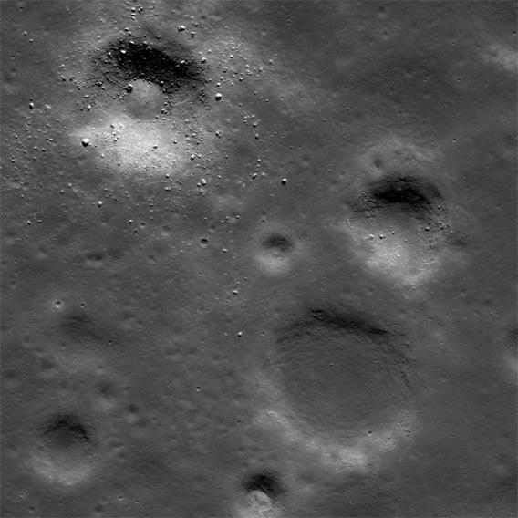 Craters on the Moon, young and old