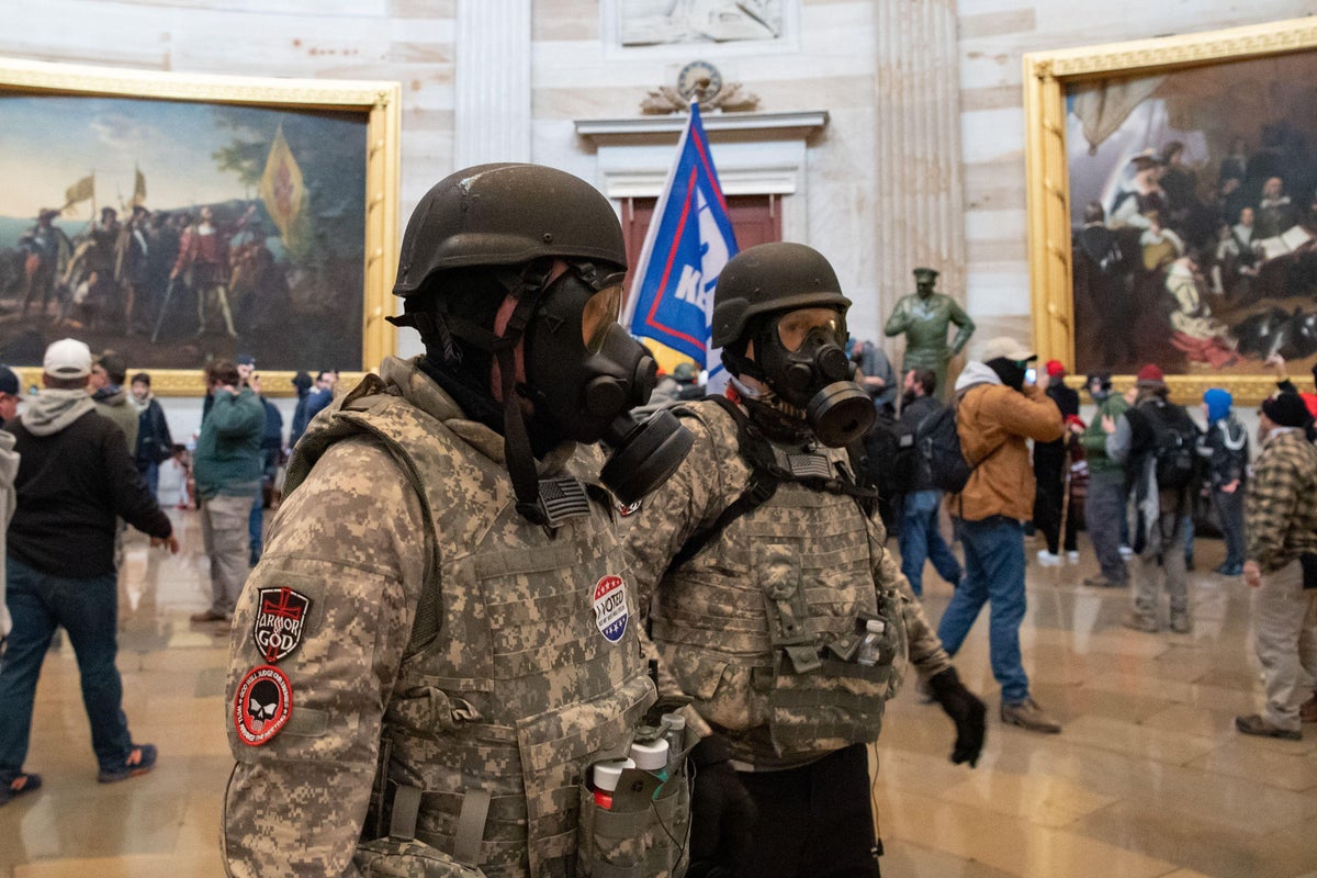 Capitol rioter in 'Camp Auschwitz' sweatshirt said identified as Virginia  man