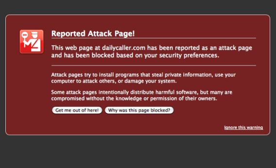 568px x 346px - Daily Caller hacked: Conservative website's ads replaced with ...