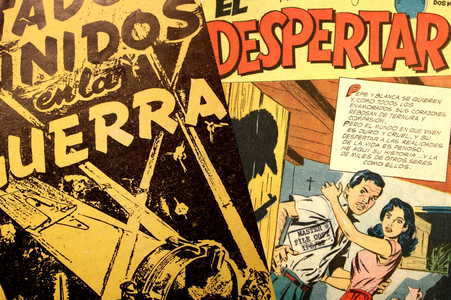 Comic book propaganda: America used comics throughout the mid-20th century  to advance its interests around the world.