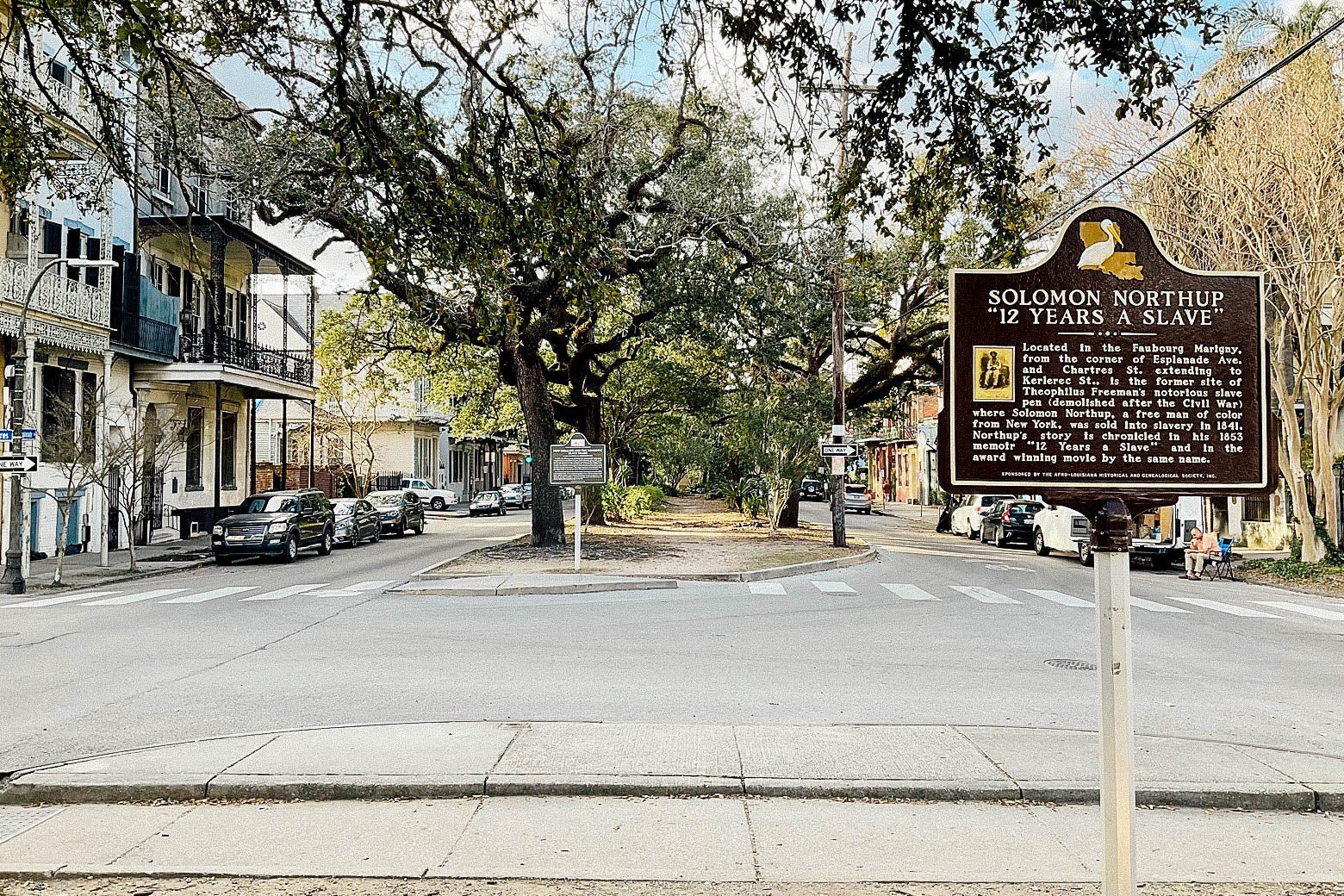 The Solomon Northup marker