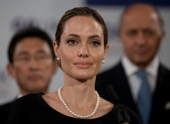 Angelina Jolie Boob Job